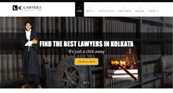 Desktop Screenshot of lawyerskolkata.com